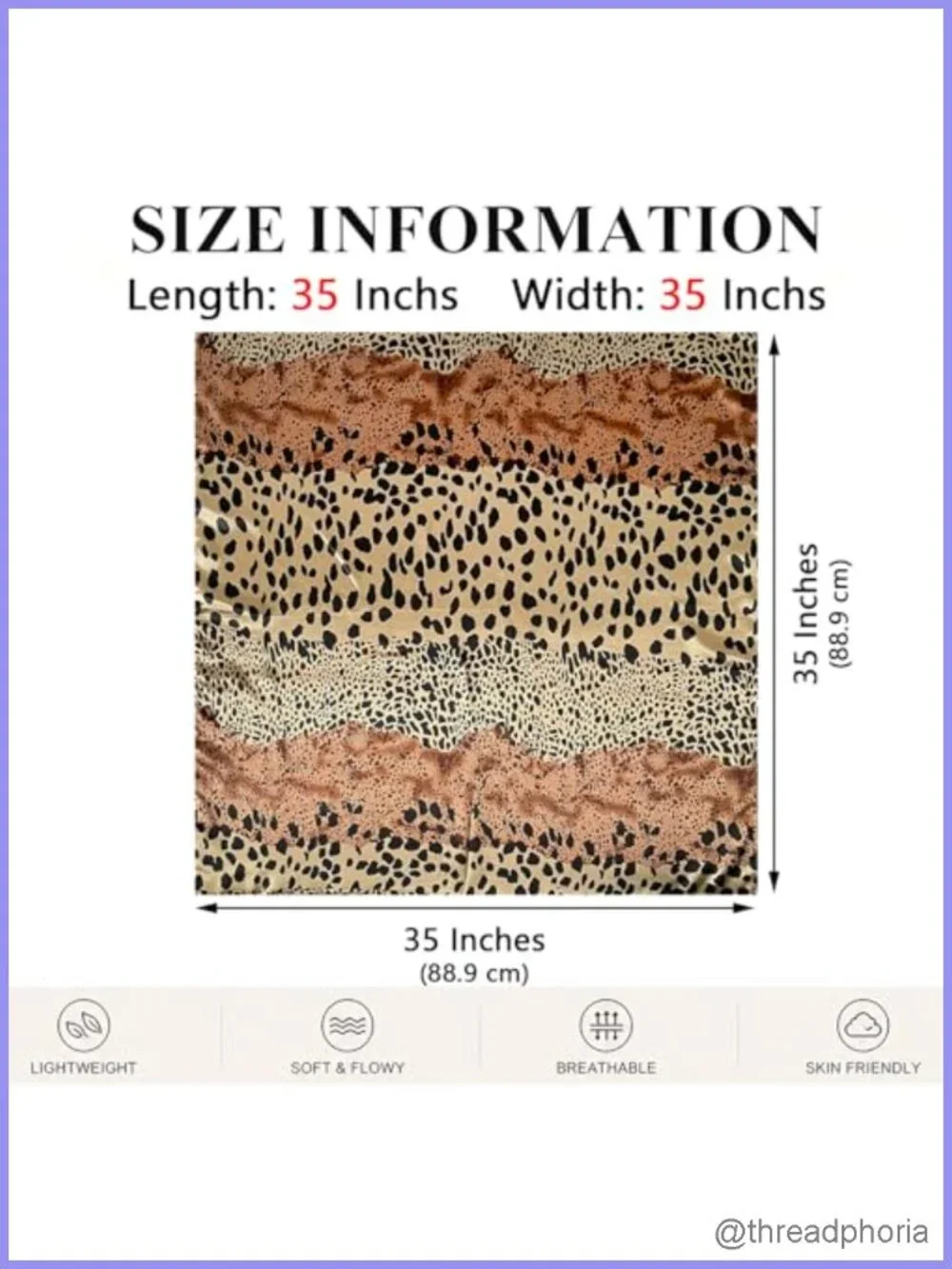 Silk Feel Square Scarf Neck Hair Bandana Wrap Lightweight